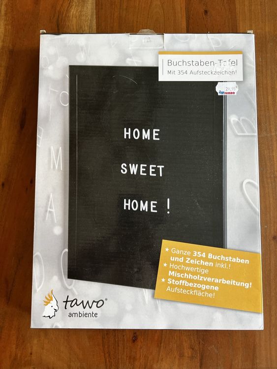  Buchstaben Tafel (Neu (gemäss Beschreibung)) in St. Gallen für CHF 7 Motiv 