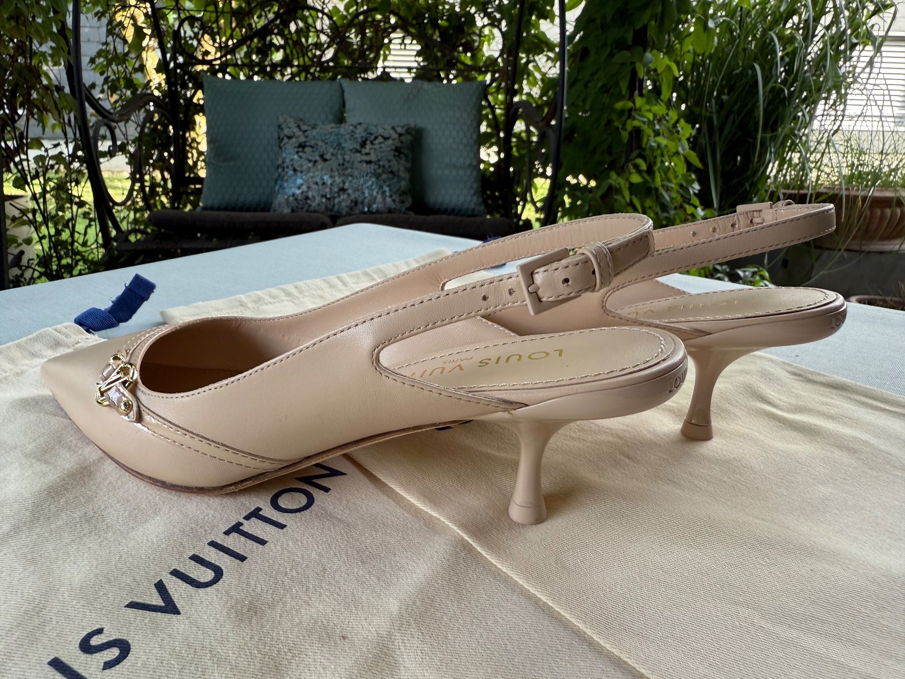 Louis Vuitton Chaussures femmes: Louis Vuitton Slingback Pump - Gr 38 – Neuf (Voir description) à Horgen par anubis103 3