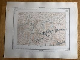 Siegfriedatlas Bl. 351: Gantrisch 1882