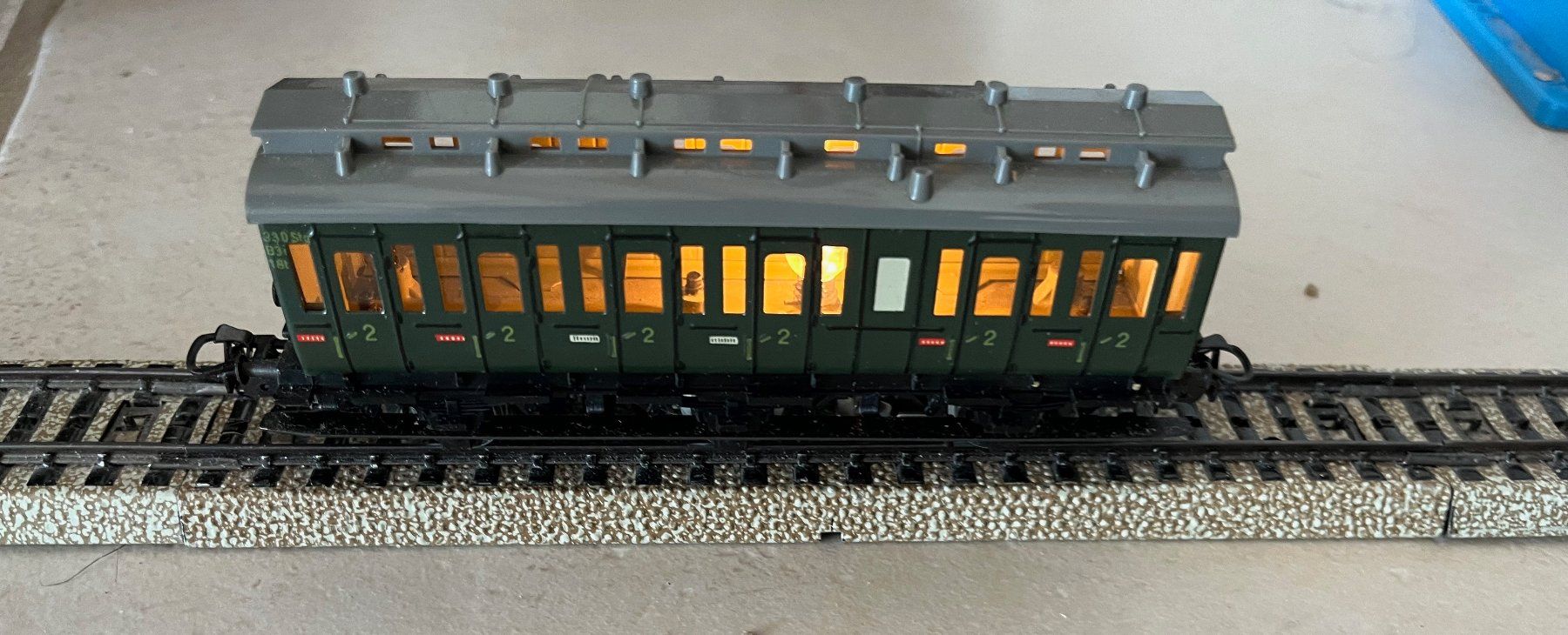 Märklin Modellini di ferrovie: Märklin 4004 von 1965 mit Licht – Nuovo (secondo la descrizione) da Bleiken venduto da hbw45 2