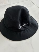 Karl Kani Fischerhut schwarz mit Logostickerei gebraucht