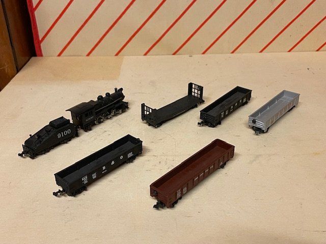 Modellini di ferrovie: US Güterzug Spur N – Usato da Rudolfstetten venduto da Rrst1968 1