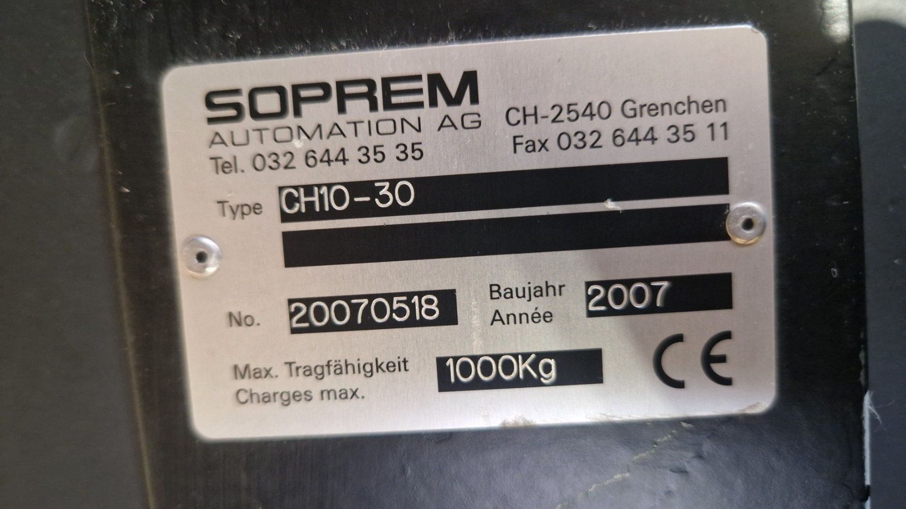 Ferramenta: Coilhaken 1000kg – Usato da Grenchen venduto da SOPREM 1