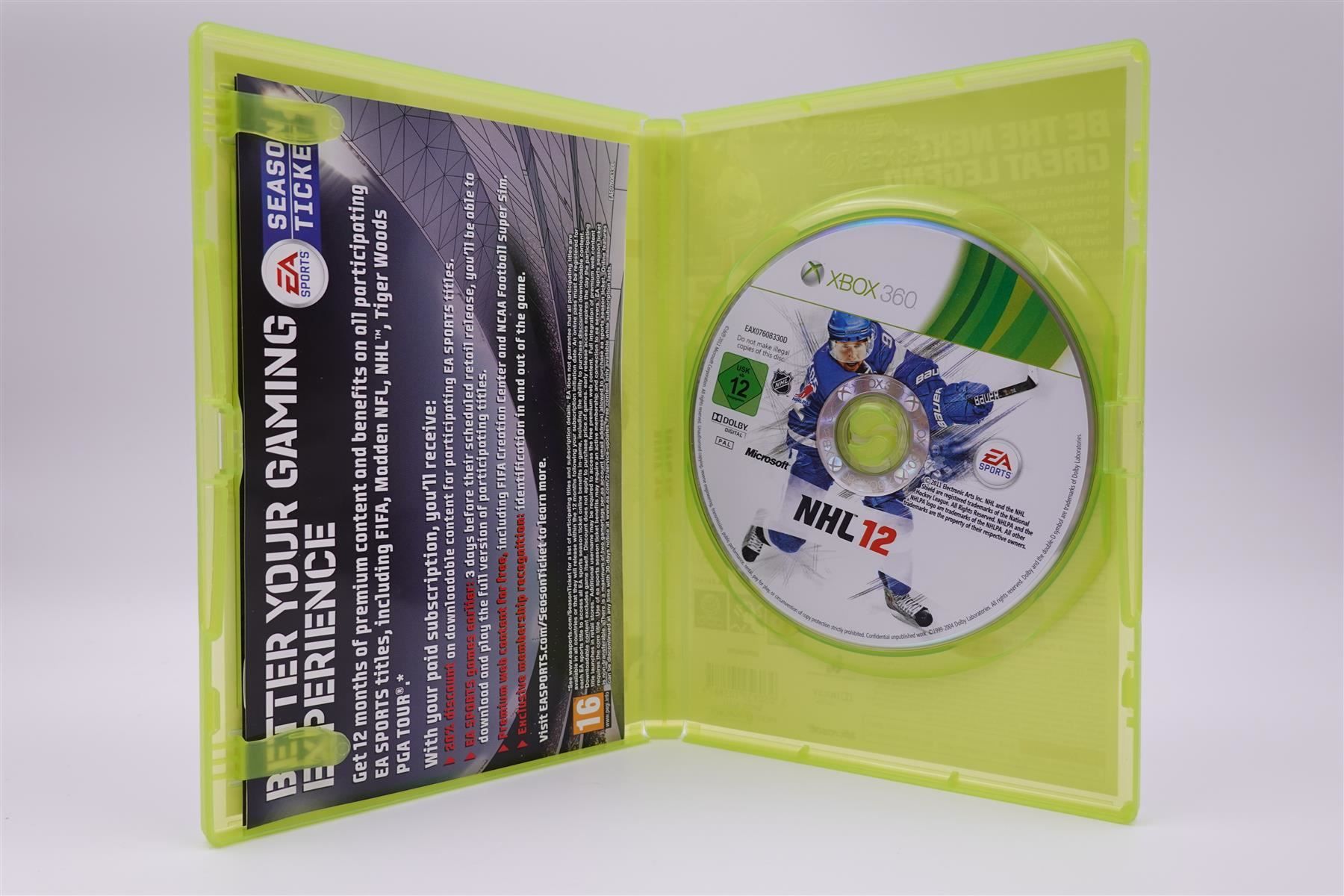 Microsoft Giochi: NHL 12 (XBOX360) – Usato da Herisau venduto da ZelliZone 2