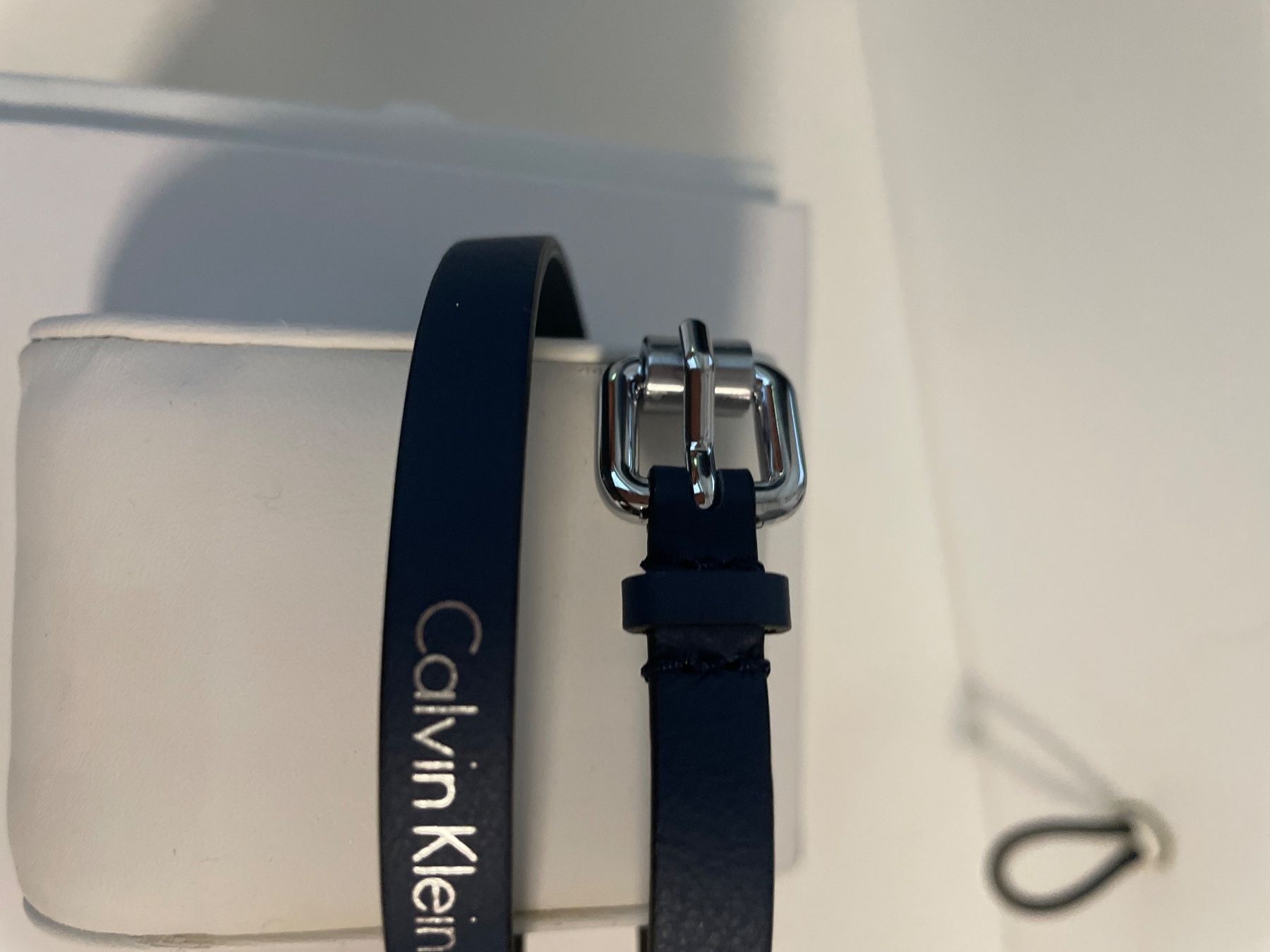 Calvin Klein Bracciali & Braccialetti: Calvin Klein Dame Lederarmband – Usato da Rüti ZH venduto da EMCRM 1