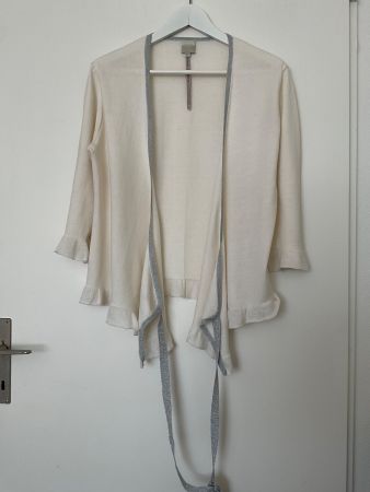 BONGENIE GRIEDER BW Kaschmir Pullover Gr XL ecrue wie neu