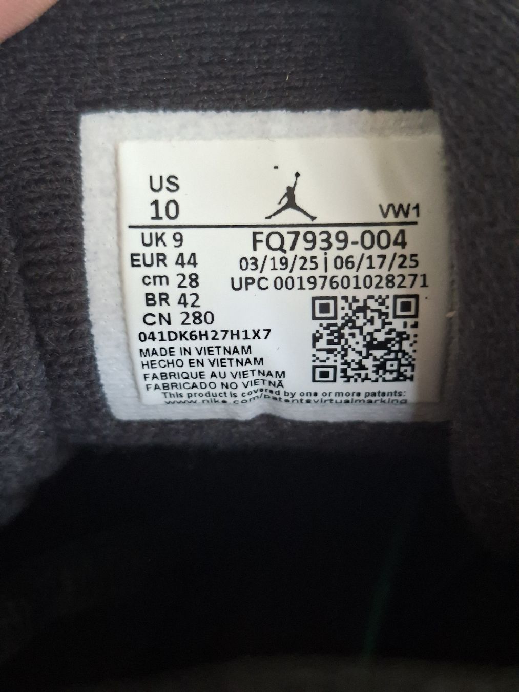 Jordan Chaussures hommes: Baskets Jordan Flight noires homme T44 – D'occasion à Renens VD par ser_j2fn 3