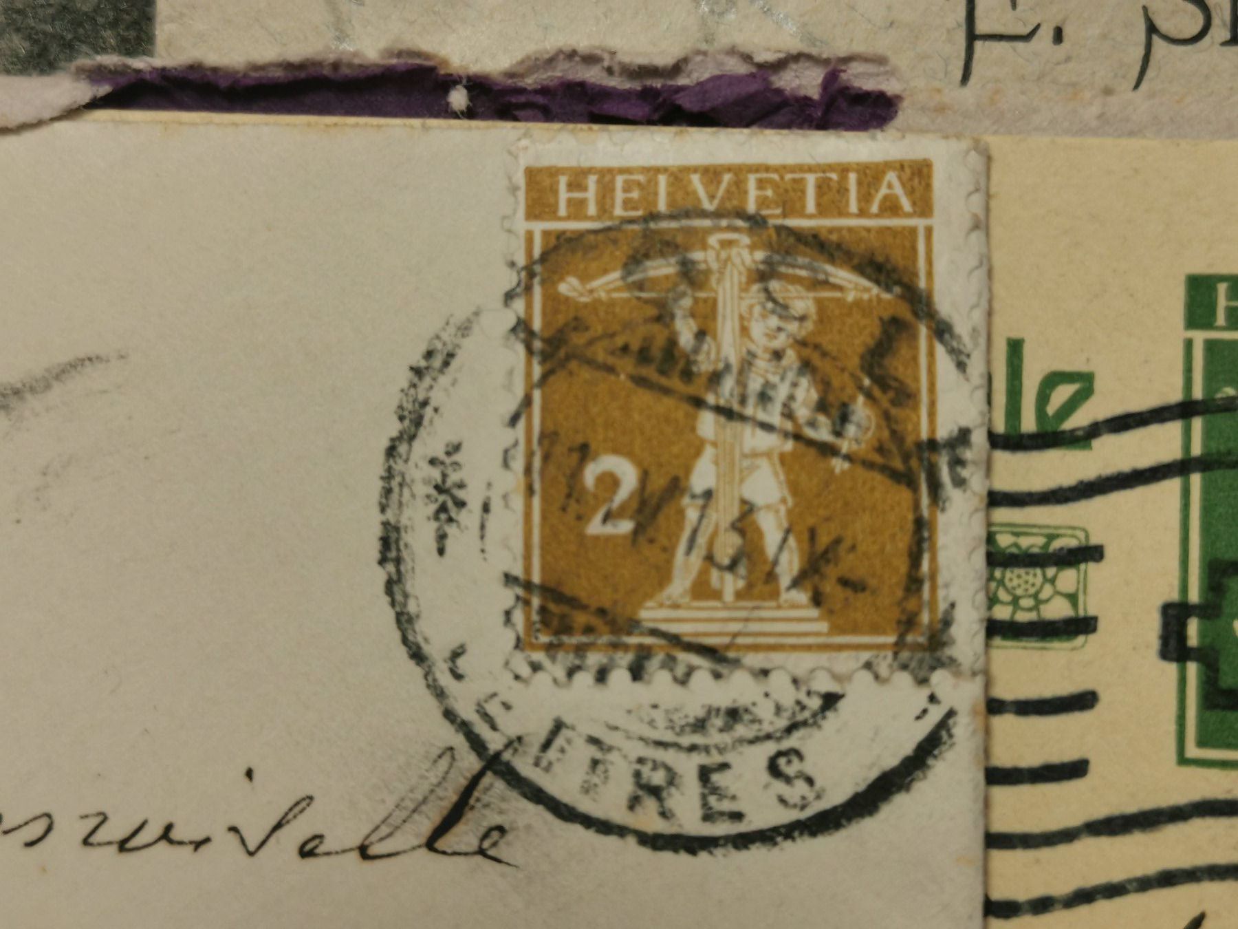 Alle Briefmarken: Lot: 6 Briefe mit Marken 1913 - 1917 – Gebraucht aus Hohenrain von mr10 4