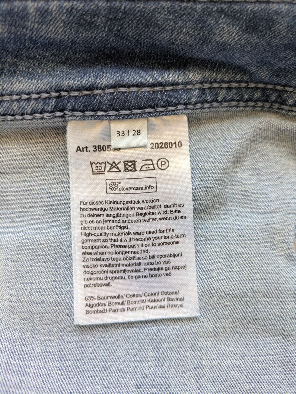 Jeans: Jeans Street One 33/28 – Usato da Burgdorf venduto da Mikewalther 3