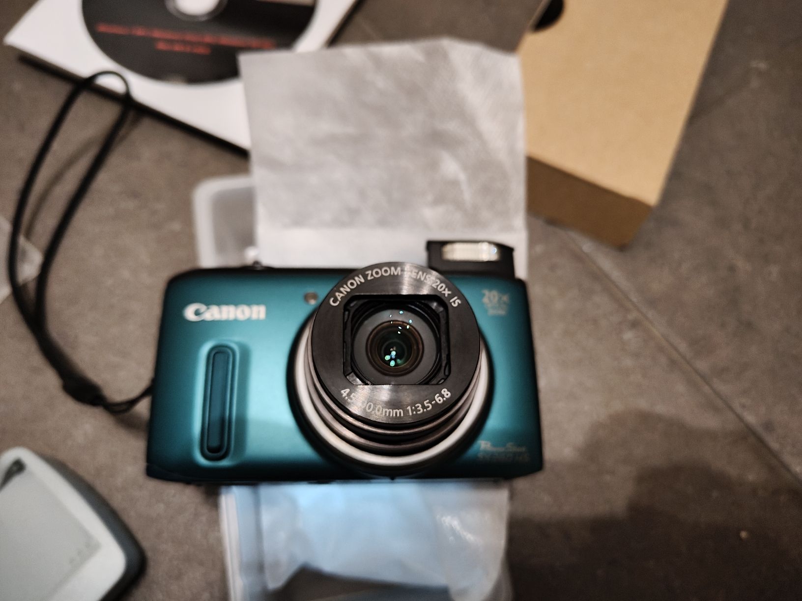 Canon Kamera: Canon PowerShot SX260 HS grün – Gebraucht aus Zeglingen von Vanillacoke 3