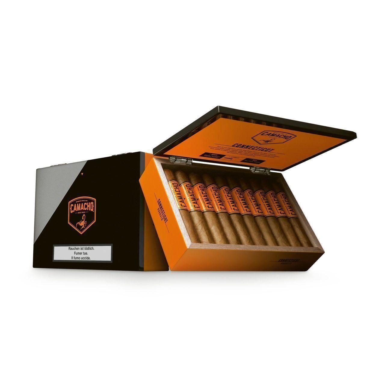 Camacho Sigari: Camacho Connecticut Robusto – Nuovo e nell'imballaggio originale da Neuwilen venduto da Geniesser100