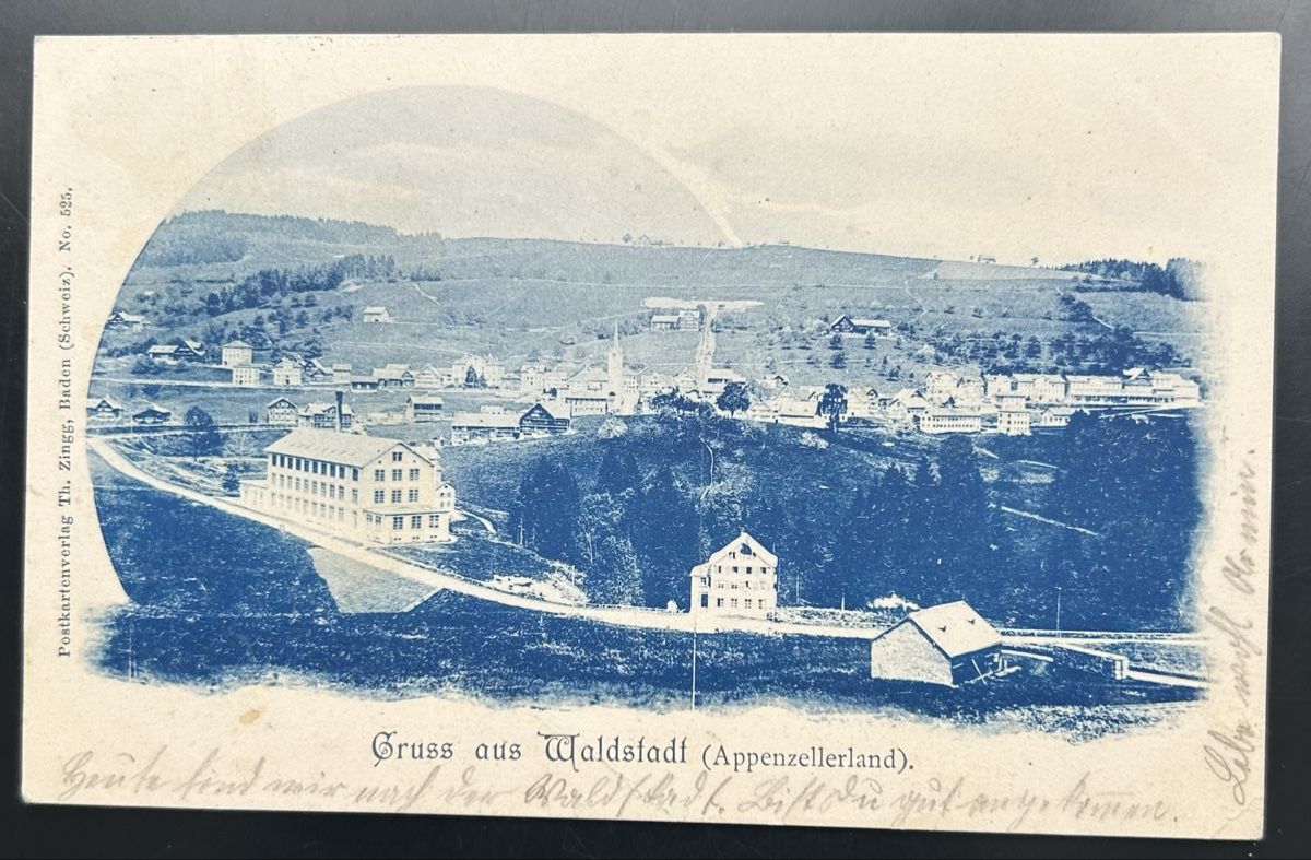 Cartoline postali: Gruss aus Waldstatt  – Usato da Horw venduto da Tellbub