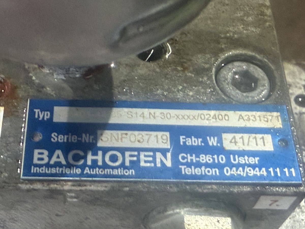 Tutte le macchine: Hydraulikaggregat – Usato da Merenschwand venduto da Schaerer. 4