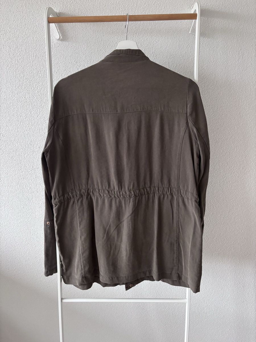 Zara Giacche: Zara Basic Übergangsjacke, Khaki, Gr. M – Usato da Zürich venduto da CaKoch17 3