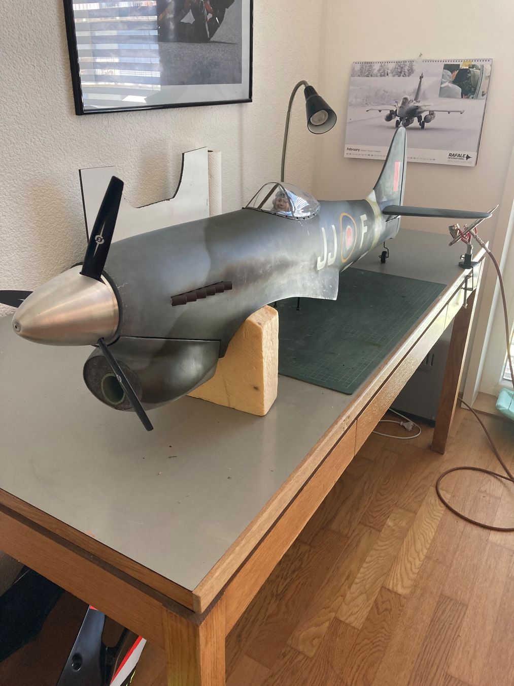 Modellismo RC: RBC Kits Hawker Tempest 1500mm – Usato da Zollikofen venduto da Torque86 5