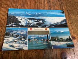 Beatenberg Ansichtskarte Vintage - Winterzauber Schweiz