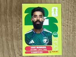 Panini FIFA World Cup 2026 Sticker NAWAF BUWASHL KSA 5