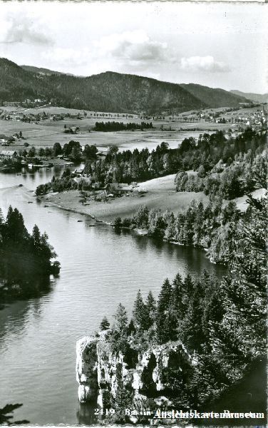 Cartoline postali: Basin du Doubs aux Brenets c1955 TOP – Usato da Emmenbrücke venduto da teestube