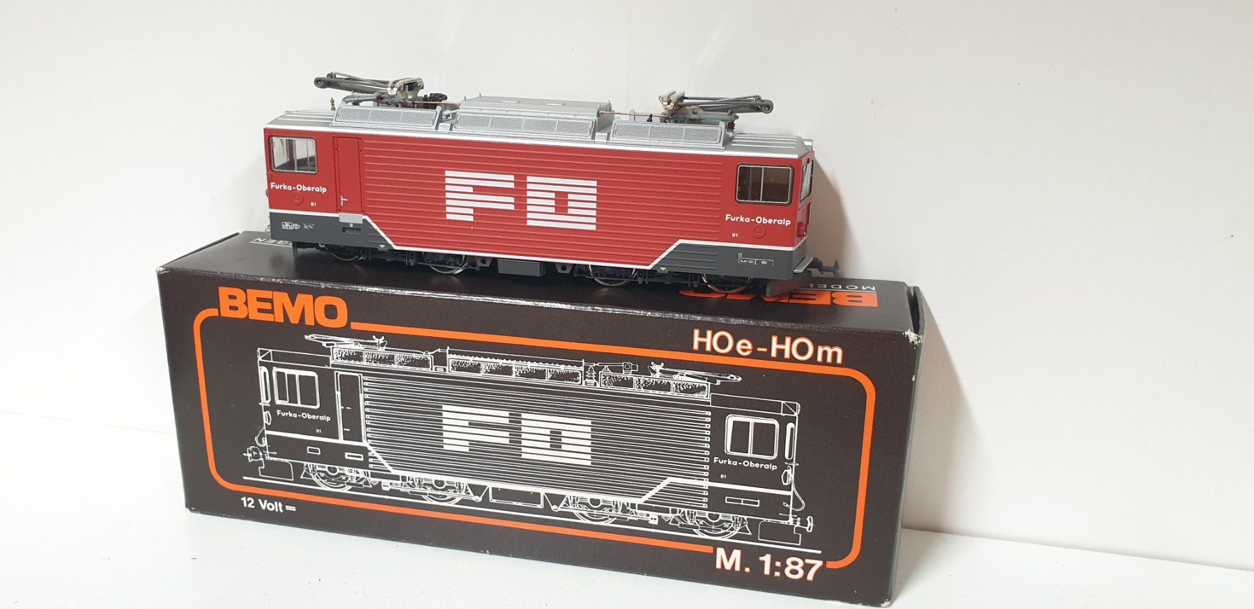 Bemo Modellini di ferrovie: Bemo FO Ge 4/4 Zahnradlokomotive – Nuovo (secondo la descrizione) da Geroldswil venduto da TopTrain54