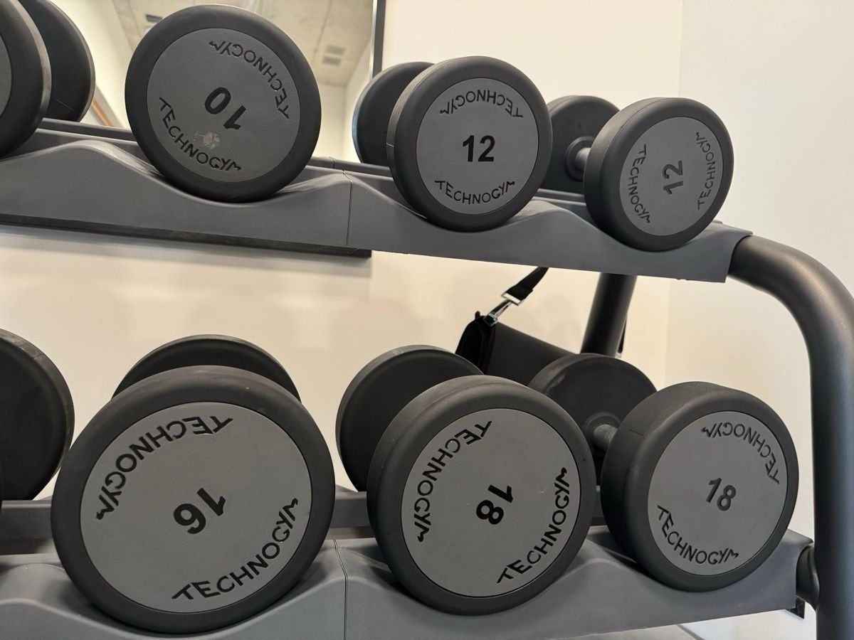 Technogym Manubri & Pesi: Hantelset Technogym 8-18kg mit Rack NEU – Nuovo (secondo la descrizione) da Brig venduto da jausi76 2