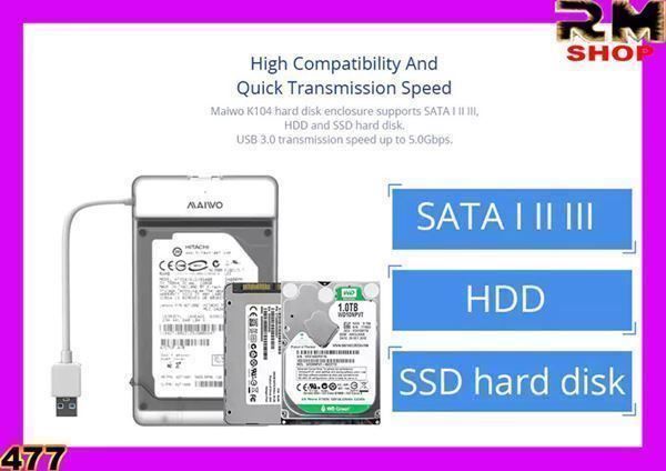 Harddisks: USB 3.0 Festplattengehäuse für 2.5 – Neu und originalverpackt aus Unterägeri von RmOnline