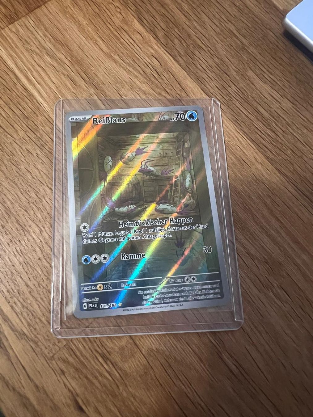 Pokémon Carte collezionabili: Wimpod #191 Pokemon Paradox Rift DE – Usato da Bülach venduto da chevelle77 2