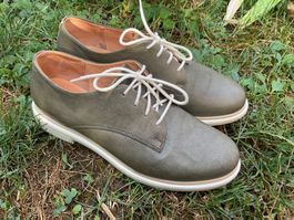 Schnürschuhe Halbschuhe Derby Werner Schuhe Hessnatur 38