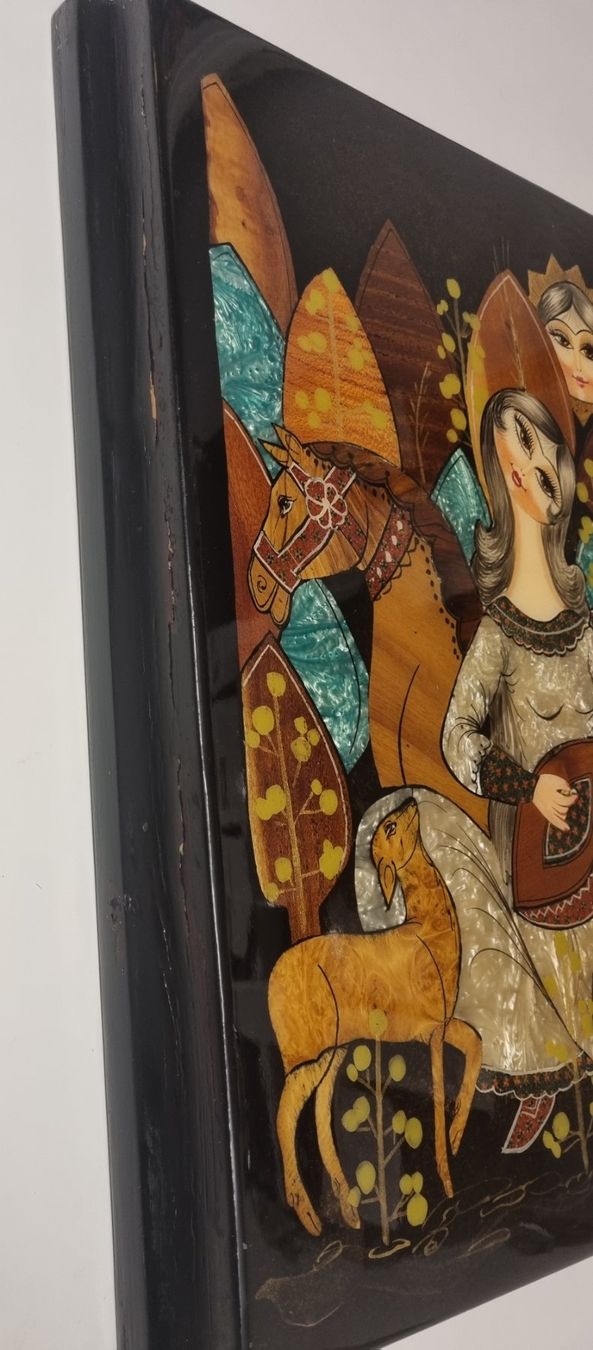 Dipinti: Kunsttechnik auf Holz – Usato da Frauenfeld venduto da Fuda13 1