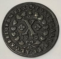 10 Réis - João V - Portugal - 1732