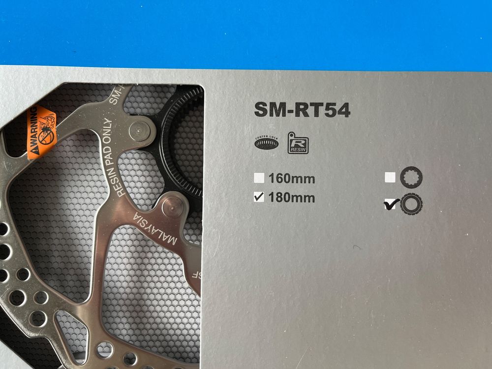 Disque de frein SHIMANO SM-RT54 CENTER LOCK