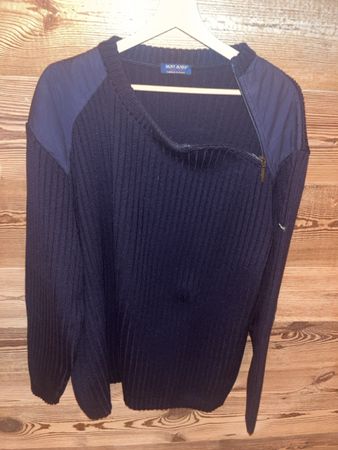Saint James  Beautiful dark blue round neck pullover
