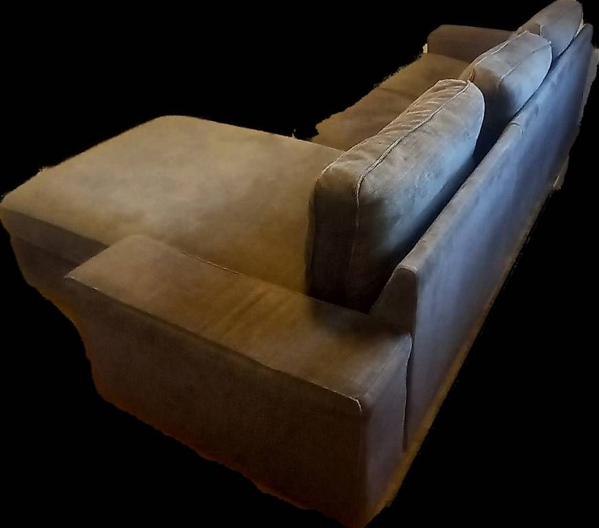 Divani: 3er-Sofa braun mit Récamiere – Usato da Luzern venduto da cas_sh7y 1