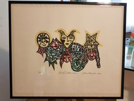Lithographie | Gertrud Schwabe | 1995  nummerierte 1/15