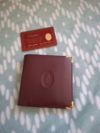 Cartier must de Cartier Portemonnaie/wallet/unused/Vintage!!