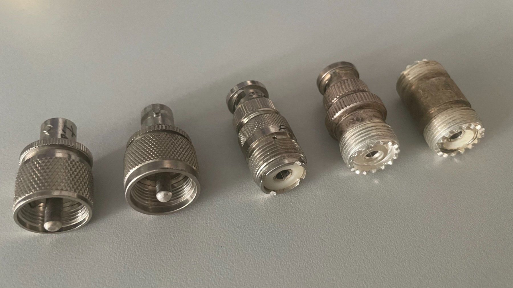 Funktechnik: PL - BNC Adapter 5 Stk – Gebraucht aus Steinhausen von Romust