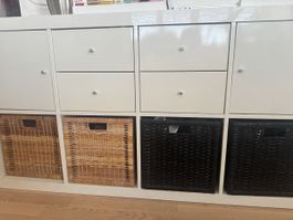 Ikea kallax hochglanz weiss