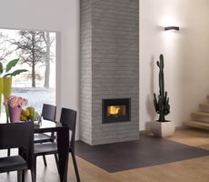 Insert à granulés canalisé Comfort P70 Air Plus La Nordica