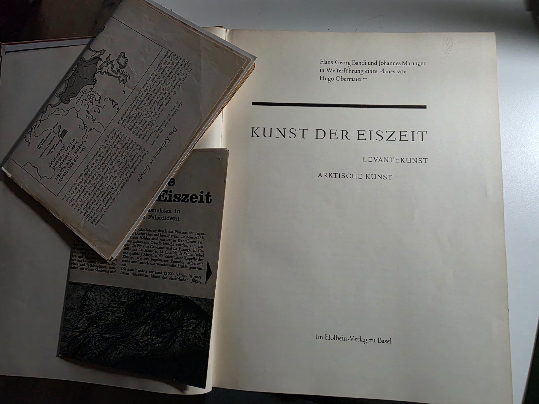Libri: Kunst der Eiszeit - Levantekunst Arktische Kunst - 1955 – Usato da Walterswil BE venduto da Lonitti