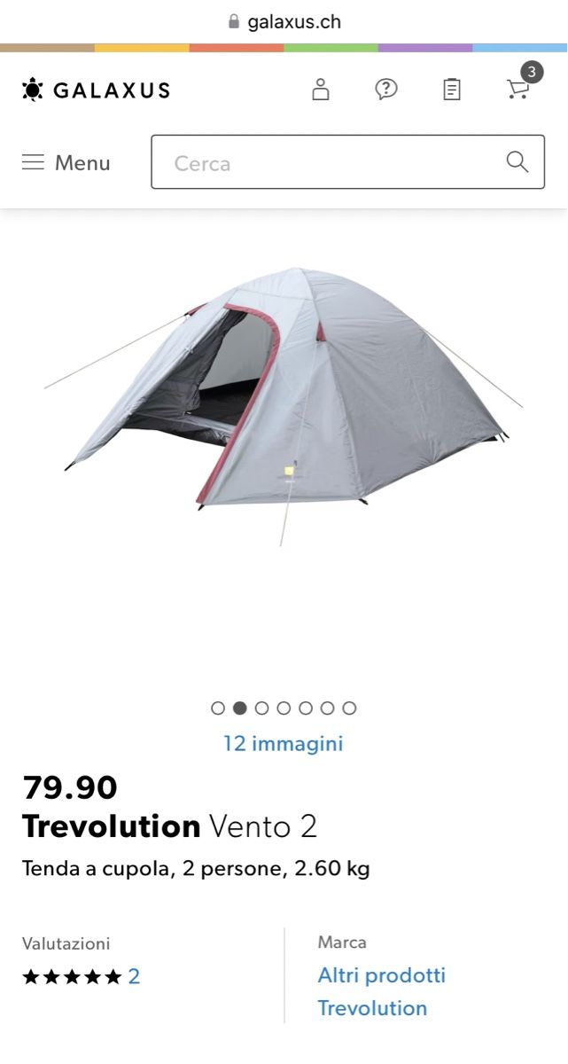 Trevolution Zelte: Trevolution Vento 2 – Neu und originalverpackt aus Lausanne von musk-77 1