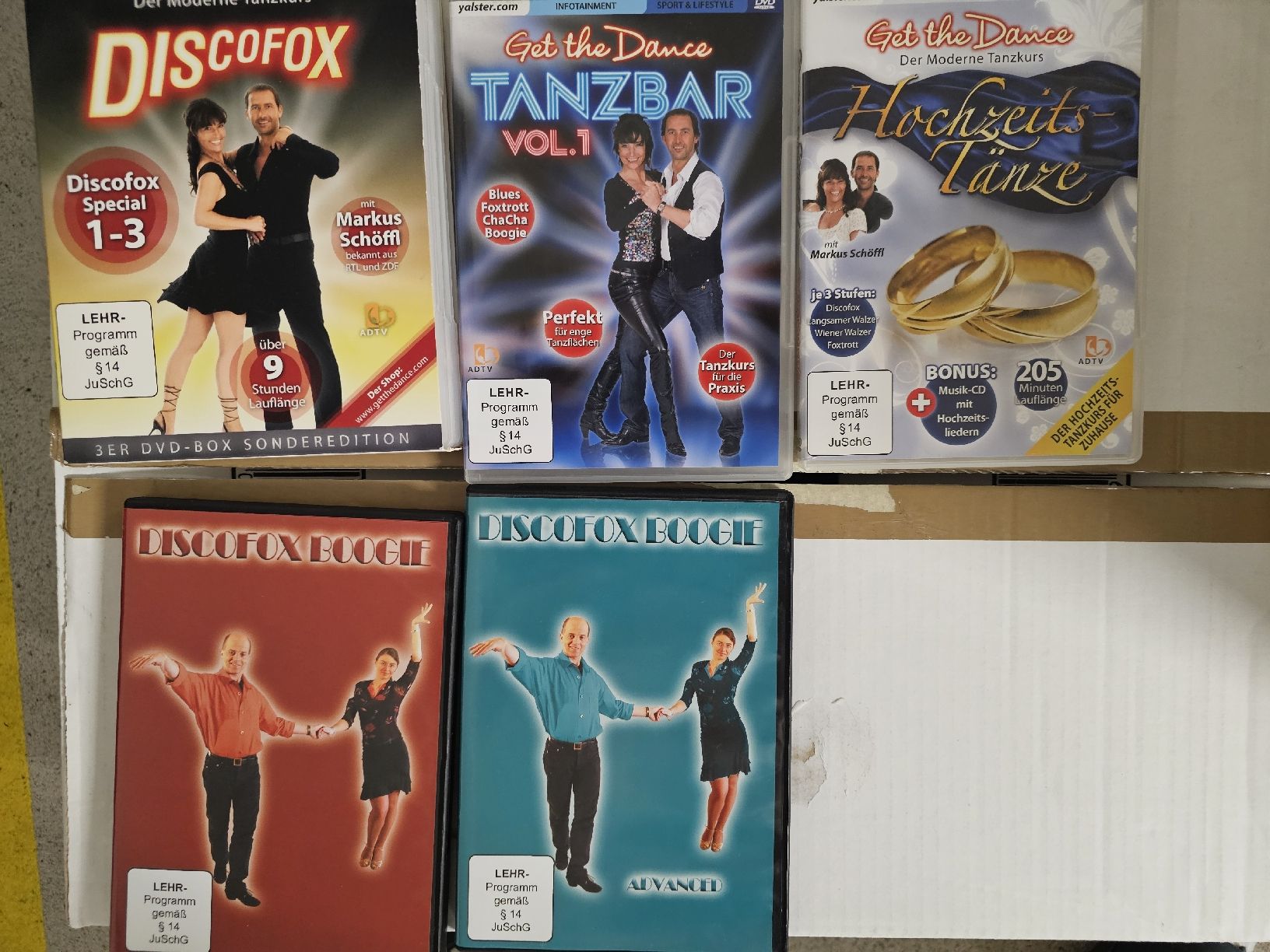 Tutti i DVDs: Diverse DVD Tanz – Usato da Neukirch (Egnach) venduto da Bonita6