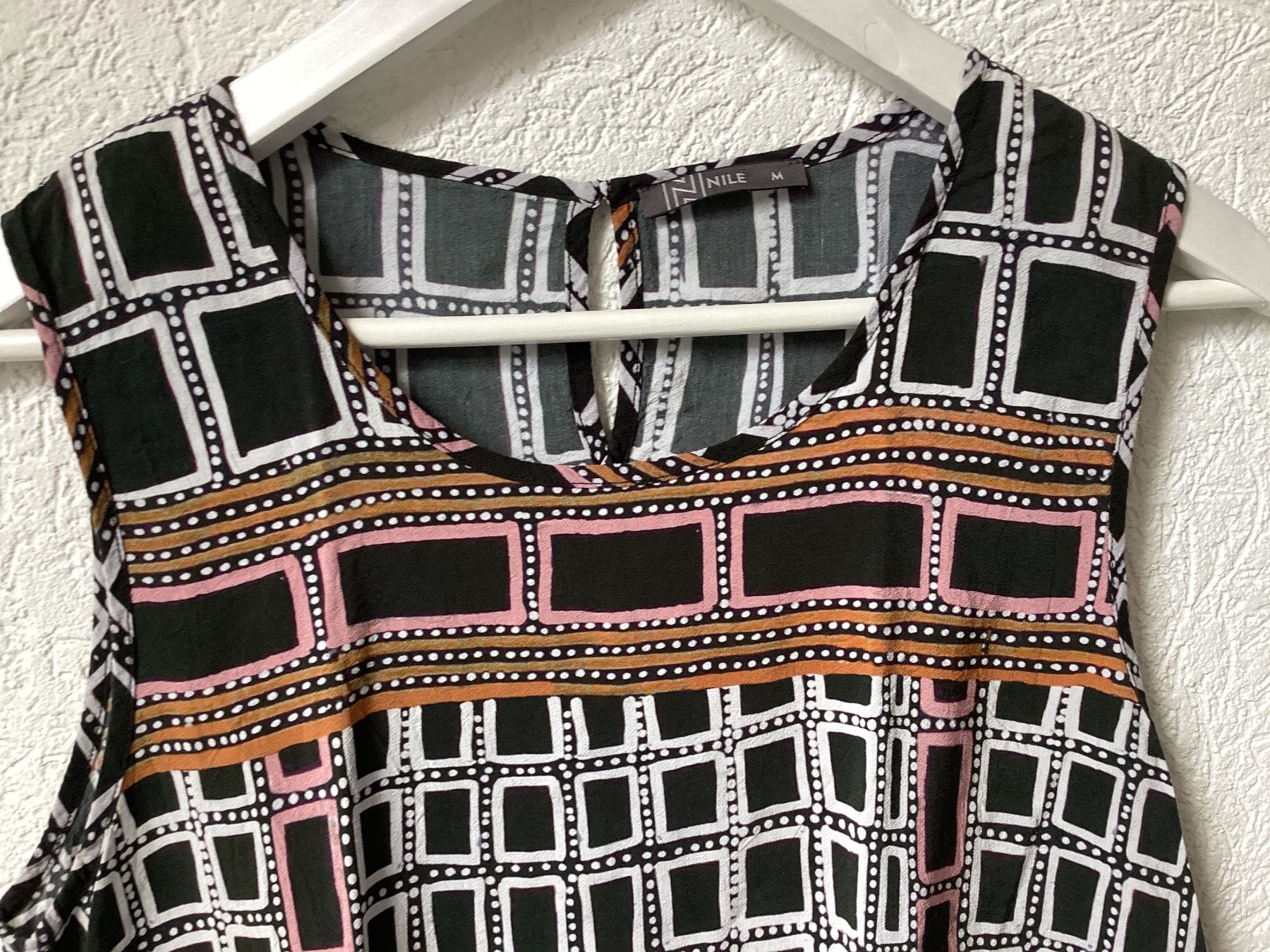 Nile Top: NILE Top mit Muster, Grösse M 💯% Viskose – Usato da Homberg b. Thun venduto da Homata 1