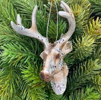 Dekoration Hirsch als Anhänger für Äste oder Zweige