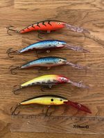 5x Rapala Deep Tail Dancer 30ft – ca. 10cm Wobbler
