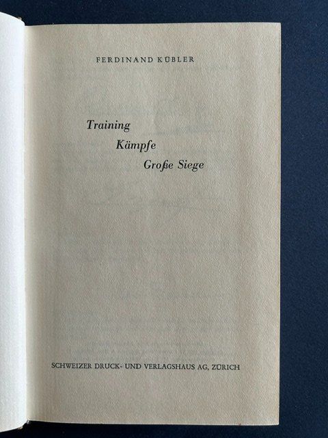 Libri: Ferdi Kübler, Buch, 2 Autogrammkarten / Kübler + Freuler – Usato da Bern venduto da oregonzwei 3
