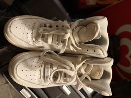 Nike Air Force 1 Sneaker weiss Grösse 38 Gebrauchsspuren