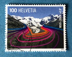 Nr. 1300  Morteratschgletscher GESTEMPELT 2009   