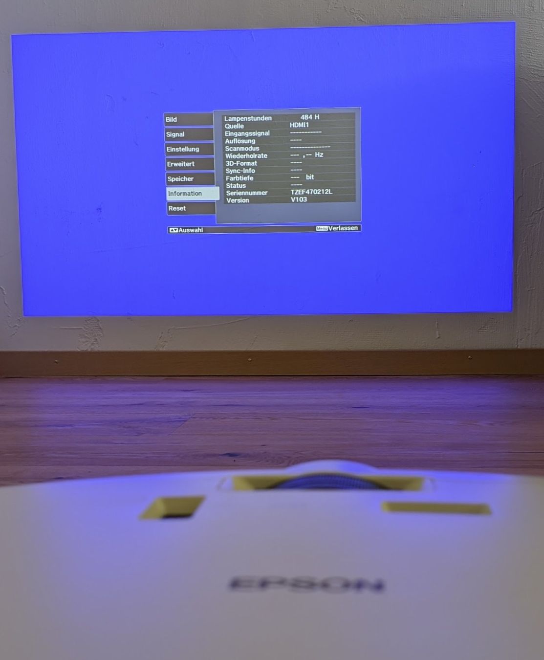 Epson Proiettori: EPSON EH-TW7200 Full-HD 3LCD Beamer mit Lens Shift – Usato da Adliswil venduto da _simonb_ 2