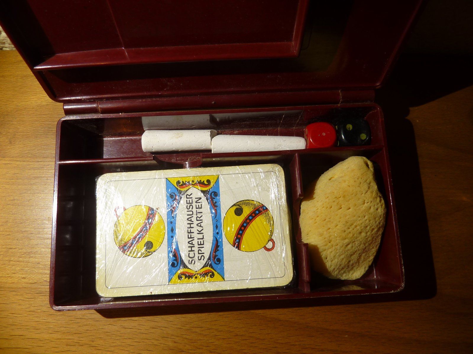 Giochi: Antike Jasskarten Bakelitbox Schweiz – Usato da Hochfelden venduto da swissice 4