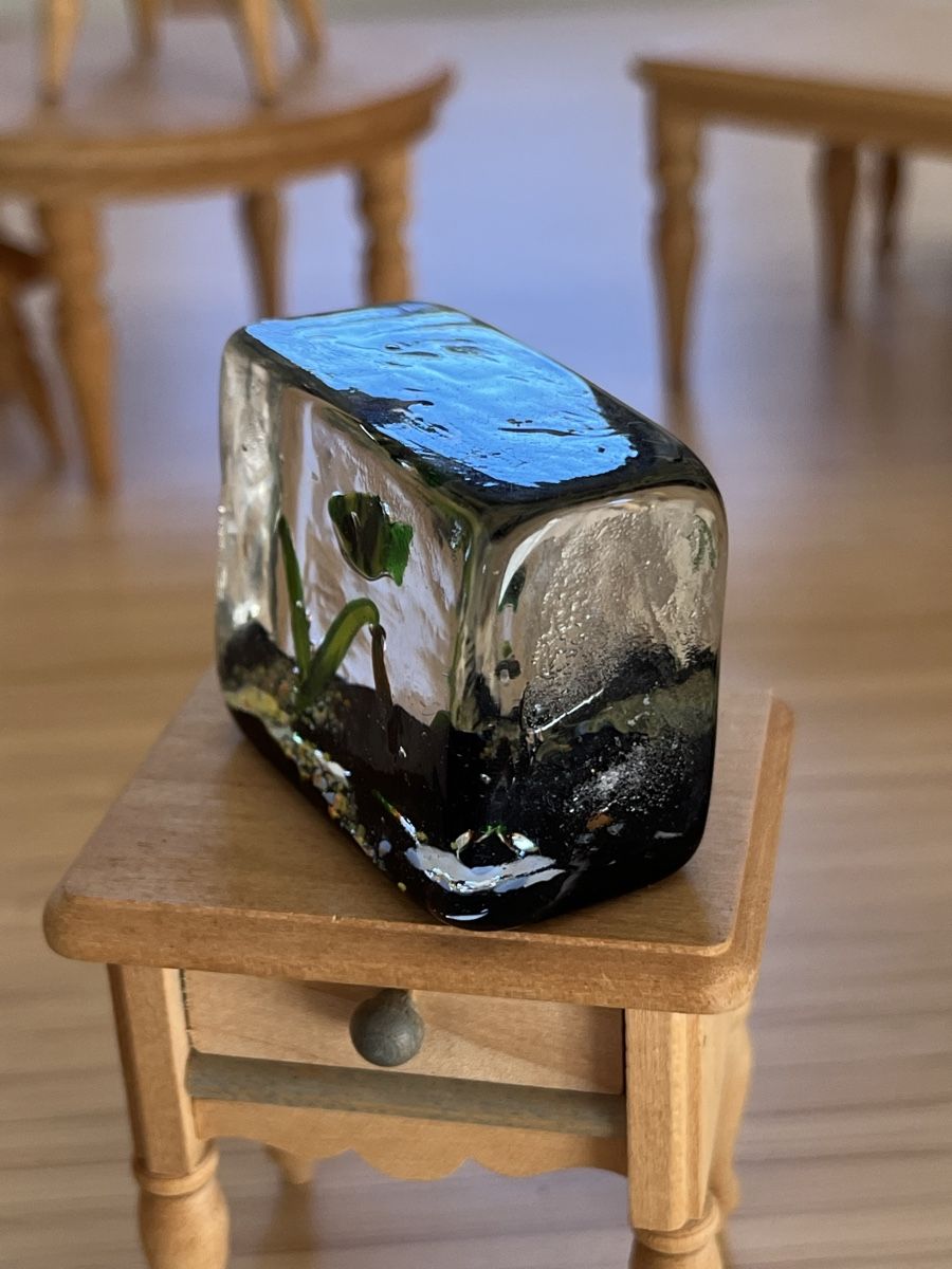 Case e mobili per bambole: Mini aquarium pour maison de poupée  – Usato da Euseigne venduto da so.ART 3