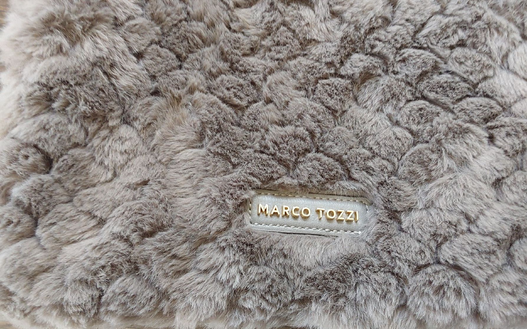 Borse da donna: Tasche Plüsch Marco Tozzi braun neu – Nuovo (secondo la descrizione) da Köniz venduto da scopello12 3